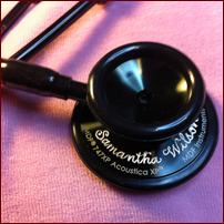 Engraved Stethoscope