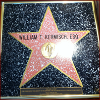 Engraved Hollywood Star