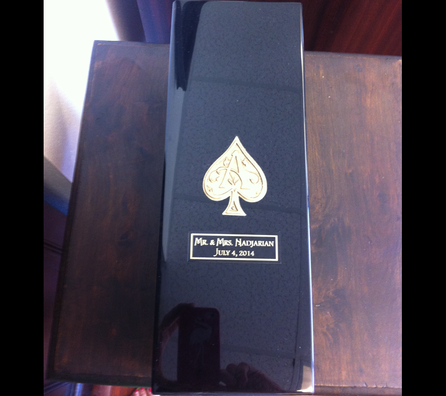 Engraved Premium Champagne: Ace of Spades Los Angeles – Engraved Logos